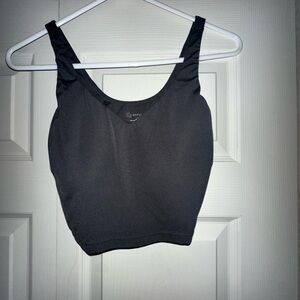 Aerie Black Crop Top